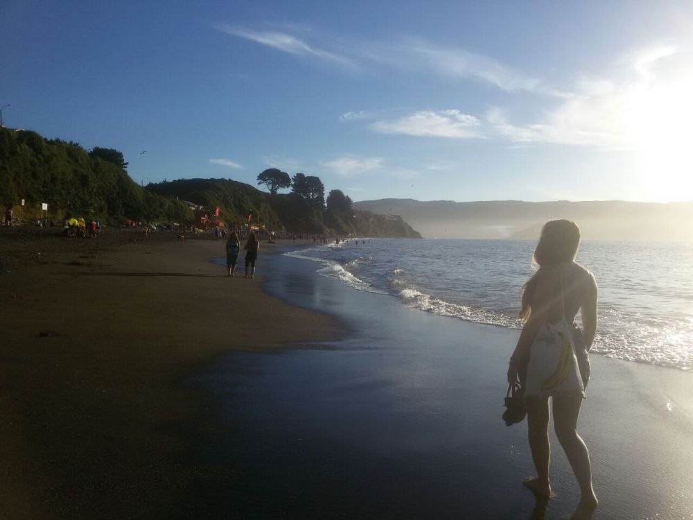Von Valdivia aus zum Strand